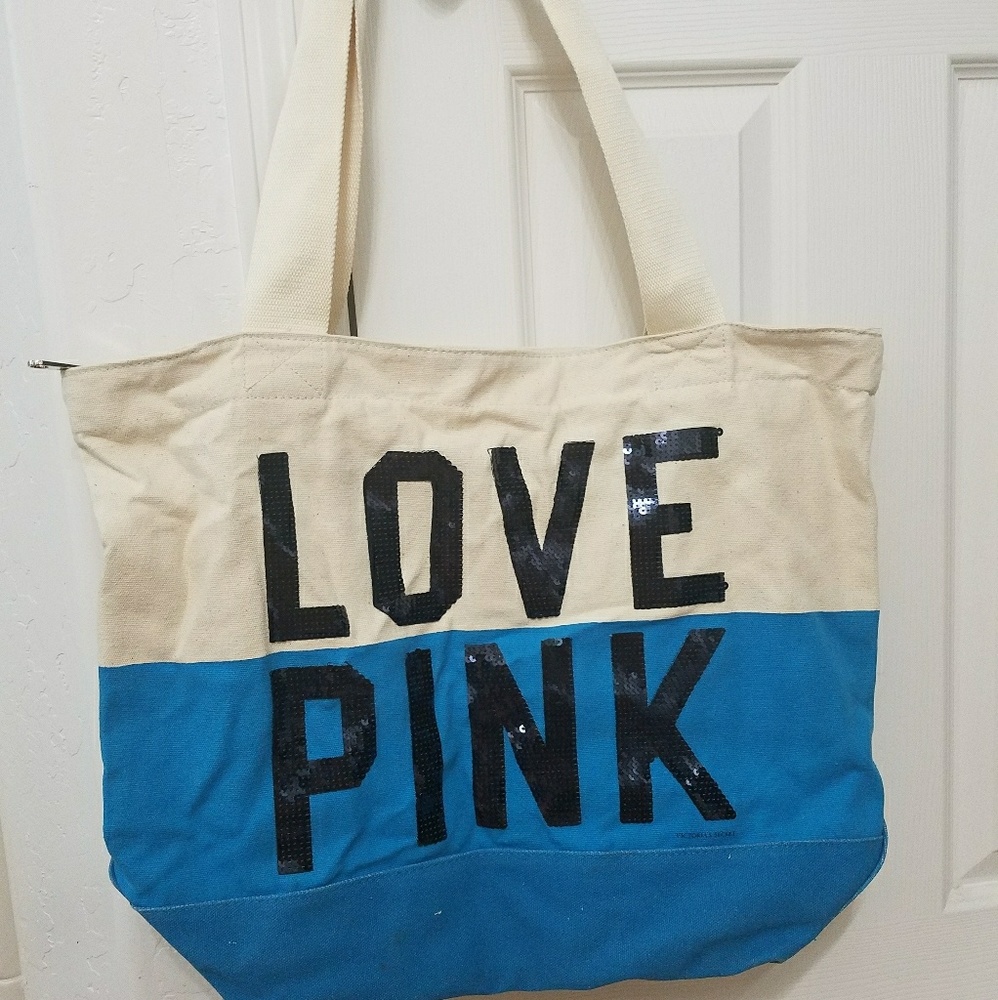 Pink zipper bag